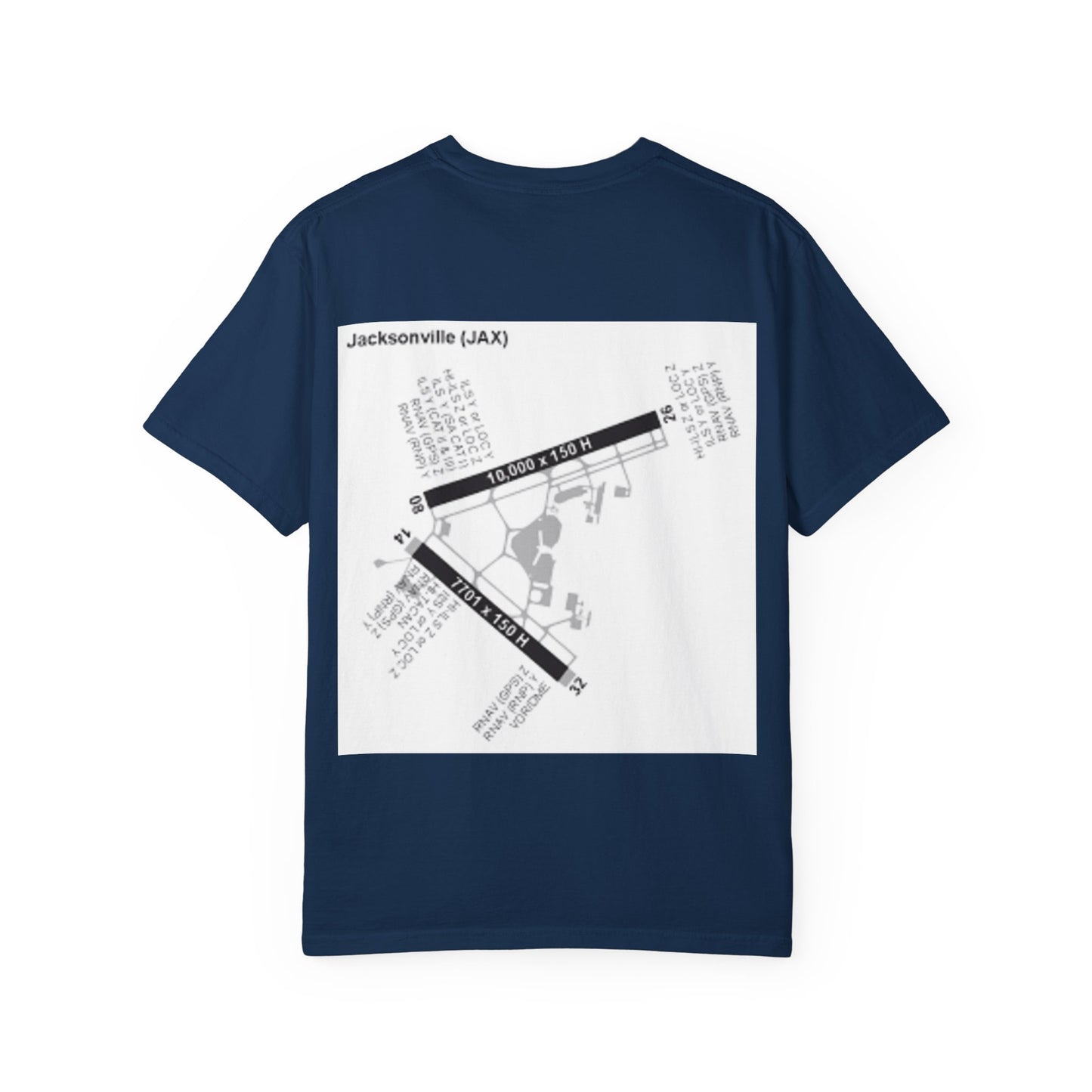 KJAX airport t shirt