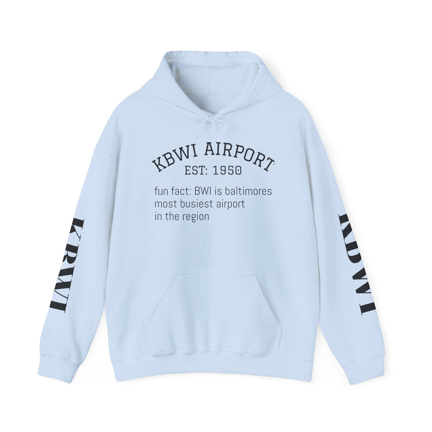 KBWI airport hoodie