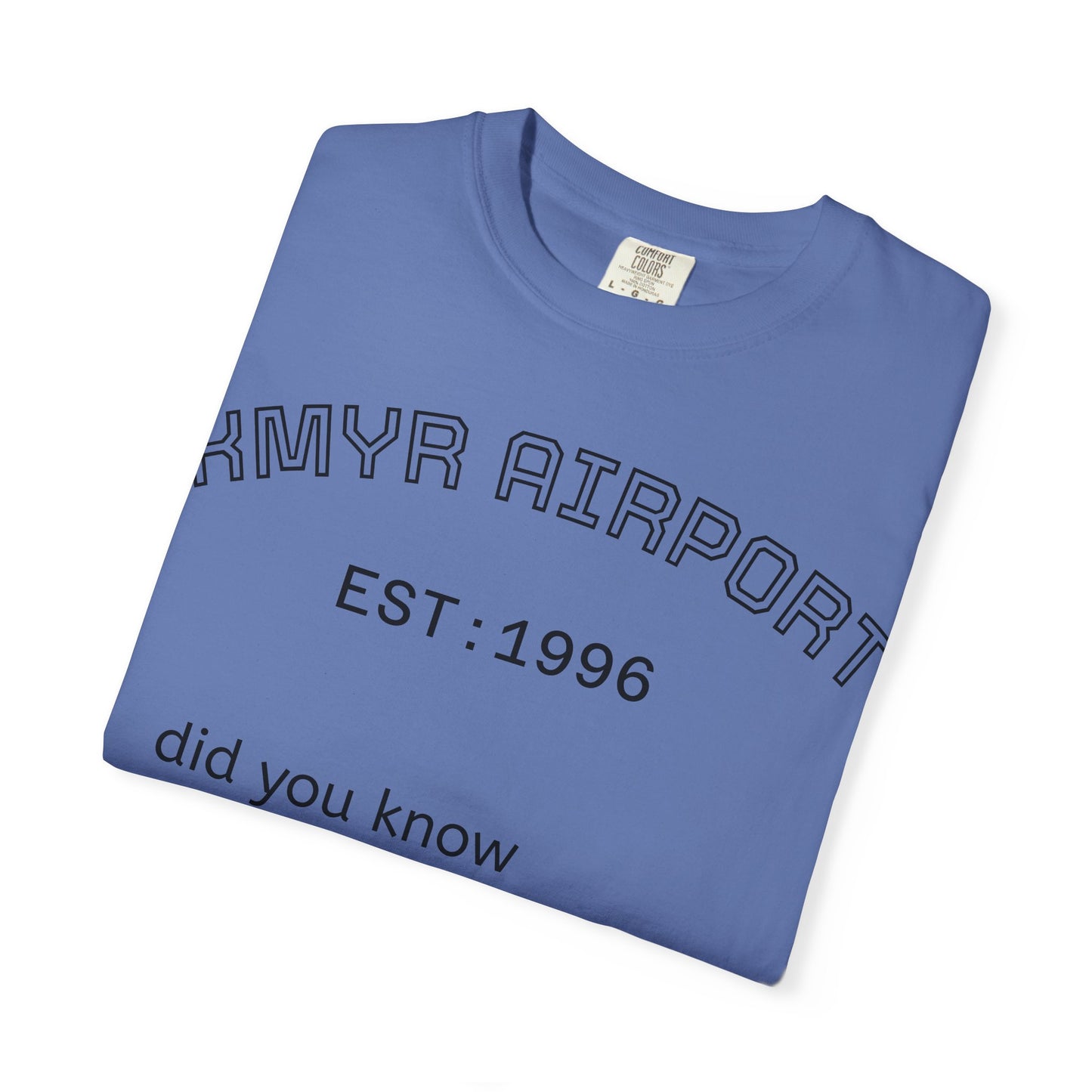 KMYR airport t-shirt