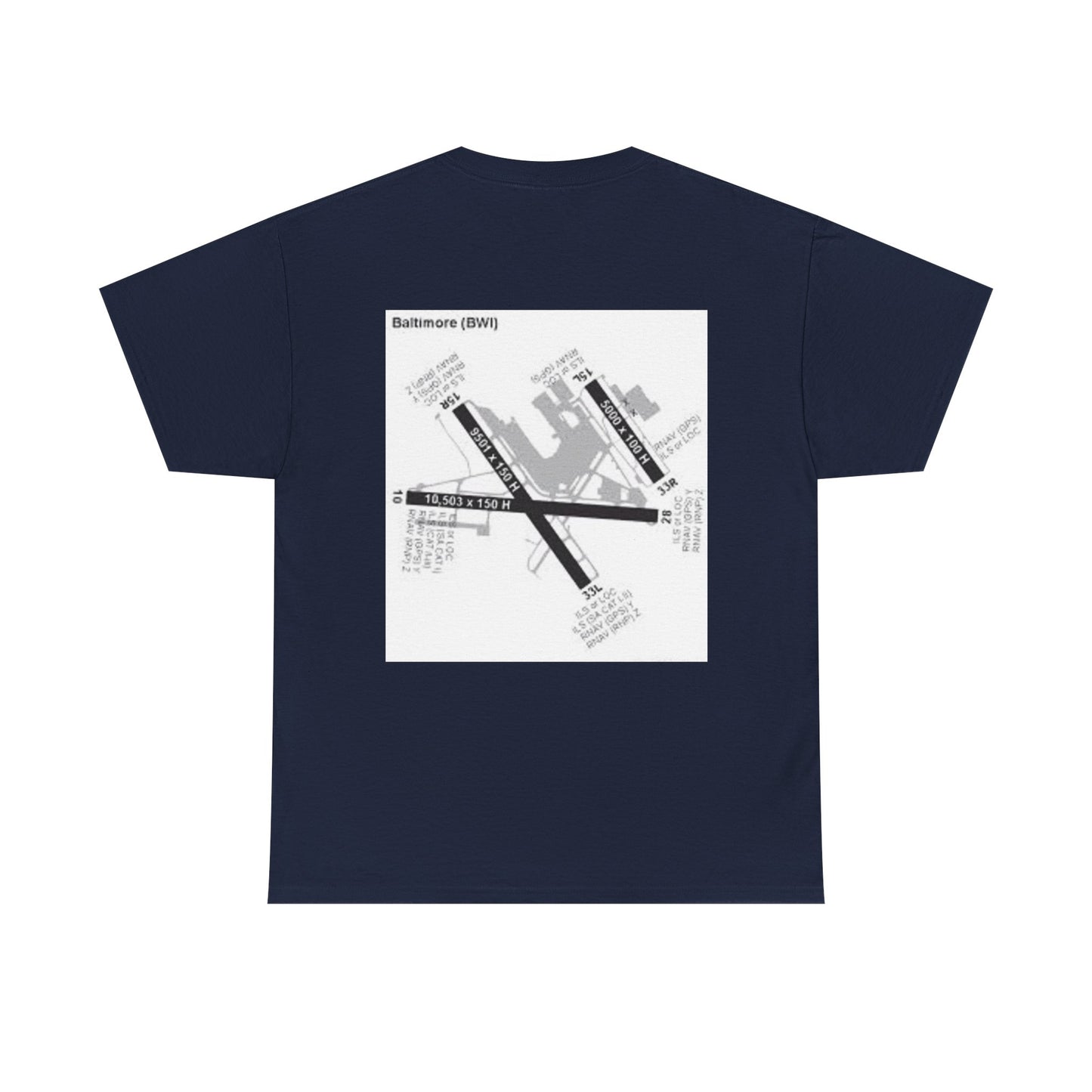 KBWI airport t-shirt