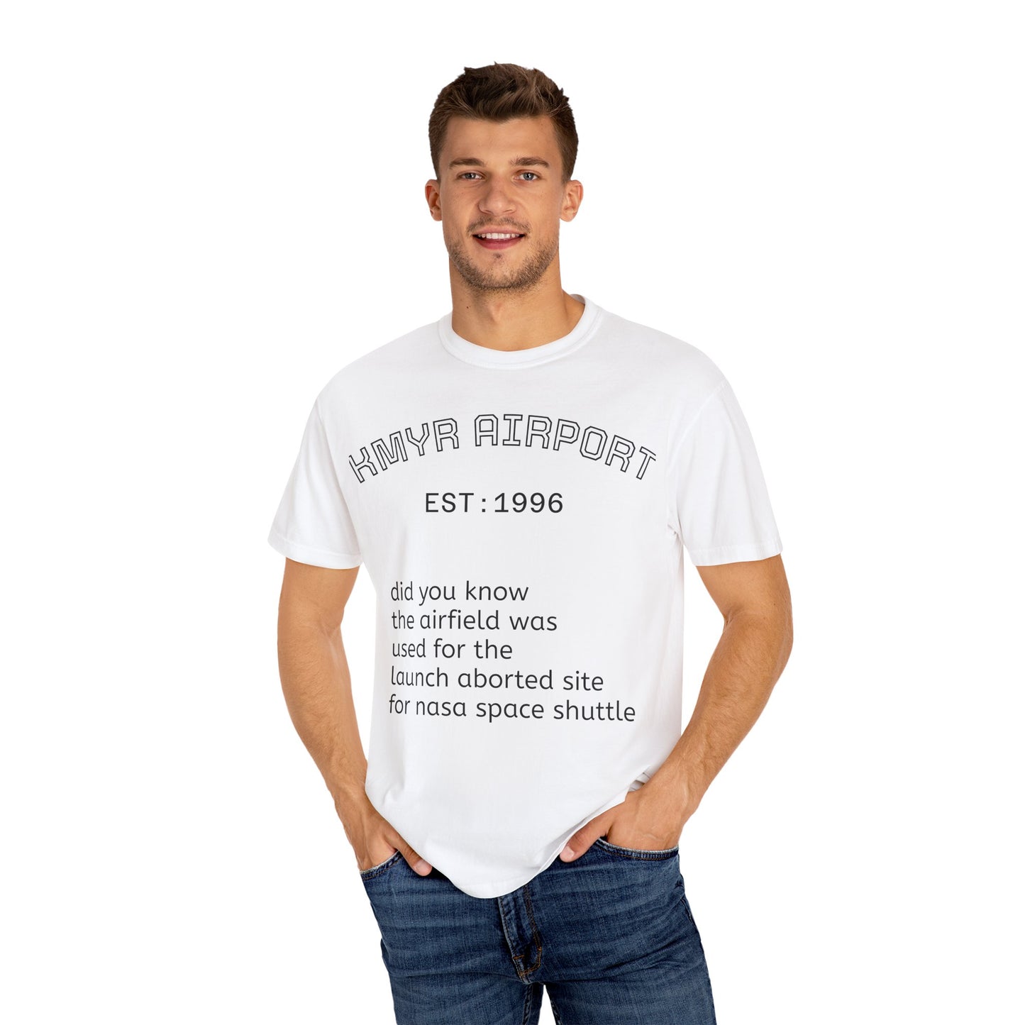 KMYR airport t-shirt