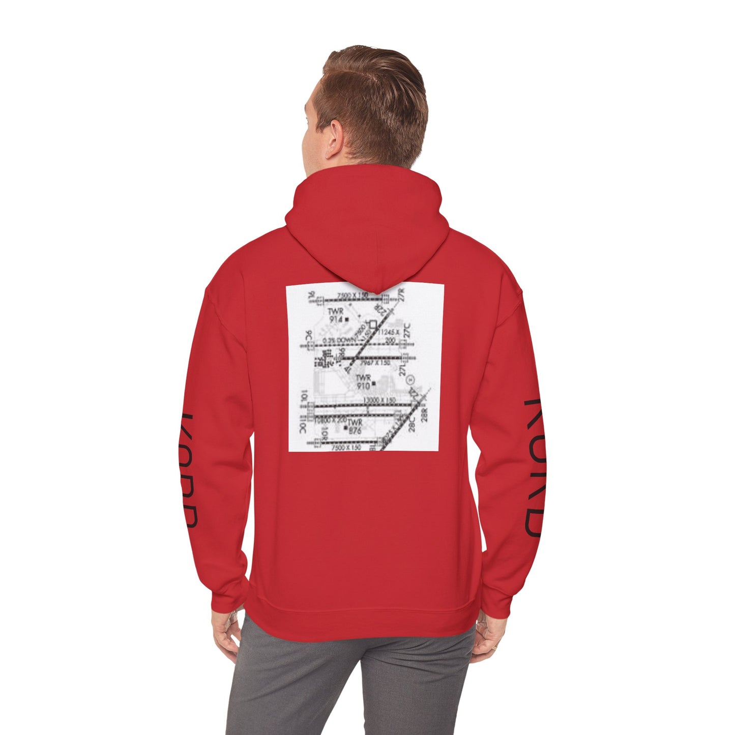 KORD Airport Hoodie