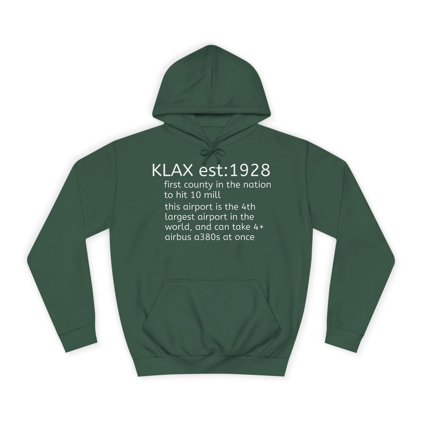 klax airport hoodie
