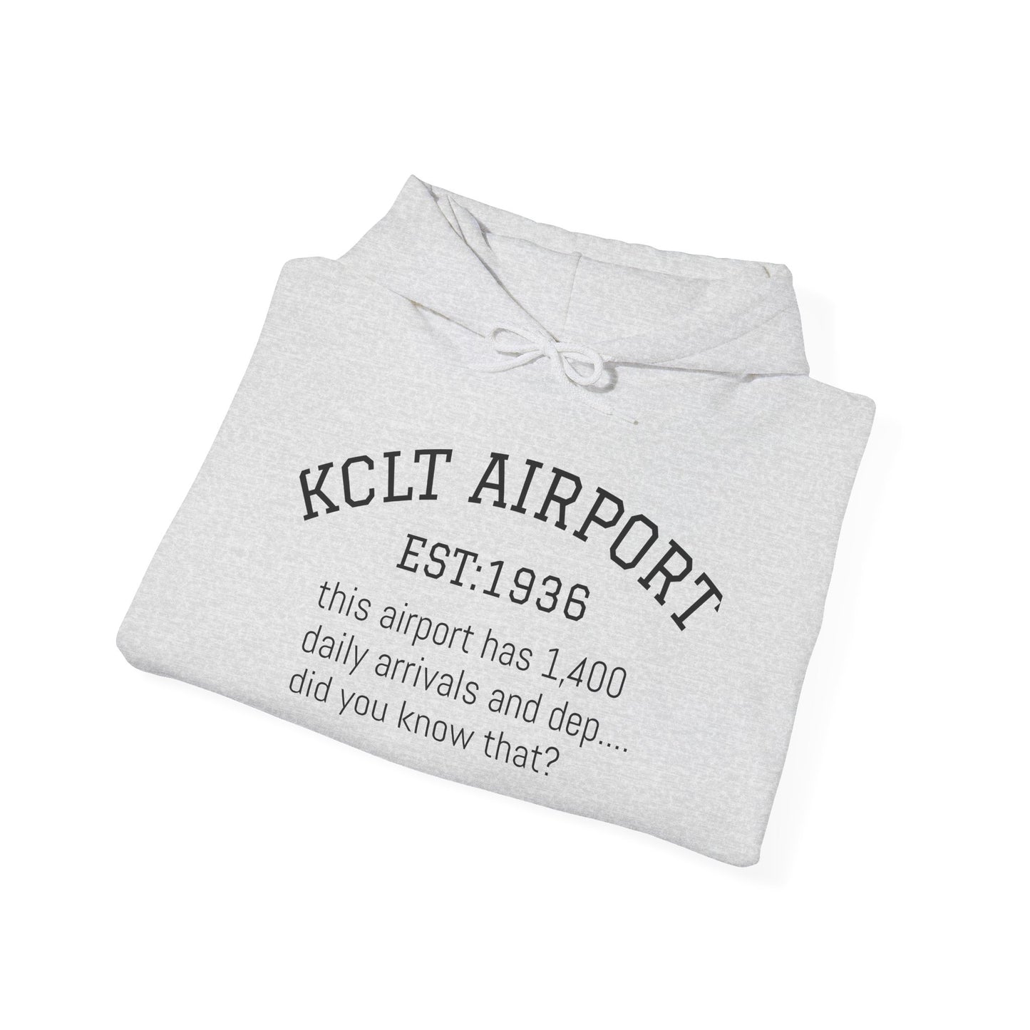 KCLT Airport Hoodie