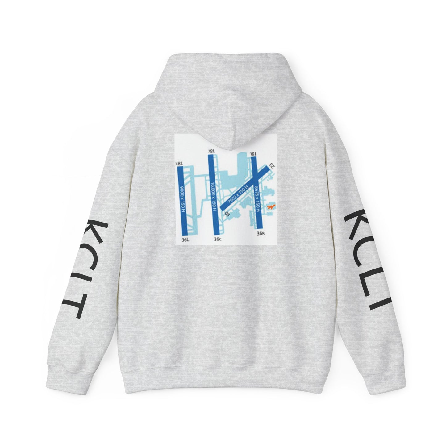 KCLT Airport Hoodie