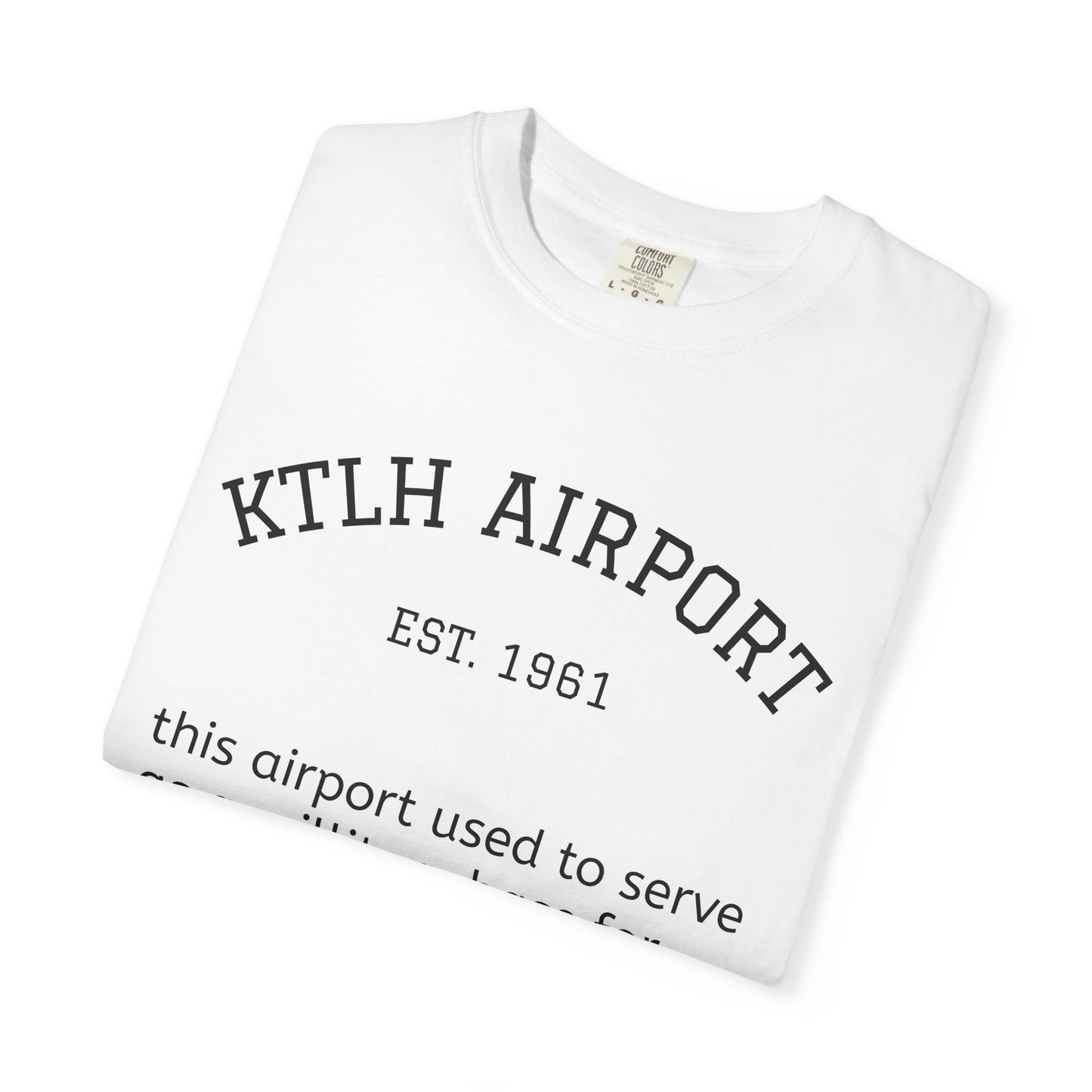 KTLH airport t-shirt