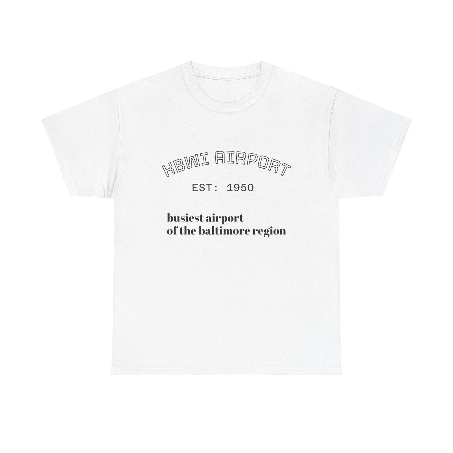 KBWI airport t-shirt