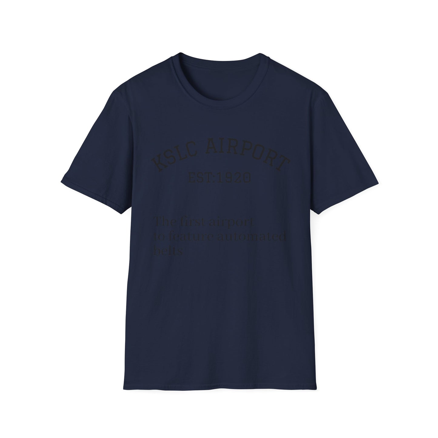 KSLC airport map t-shirt