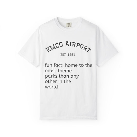 KMCO airport tee