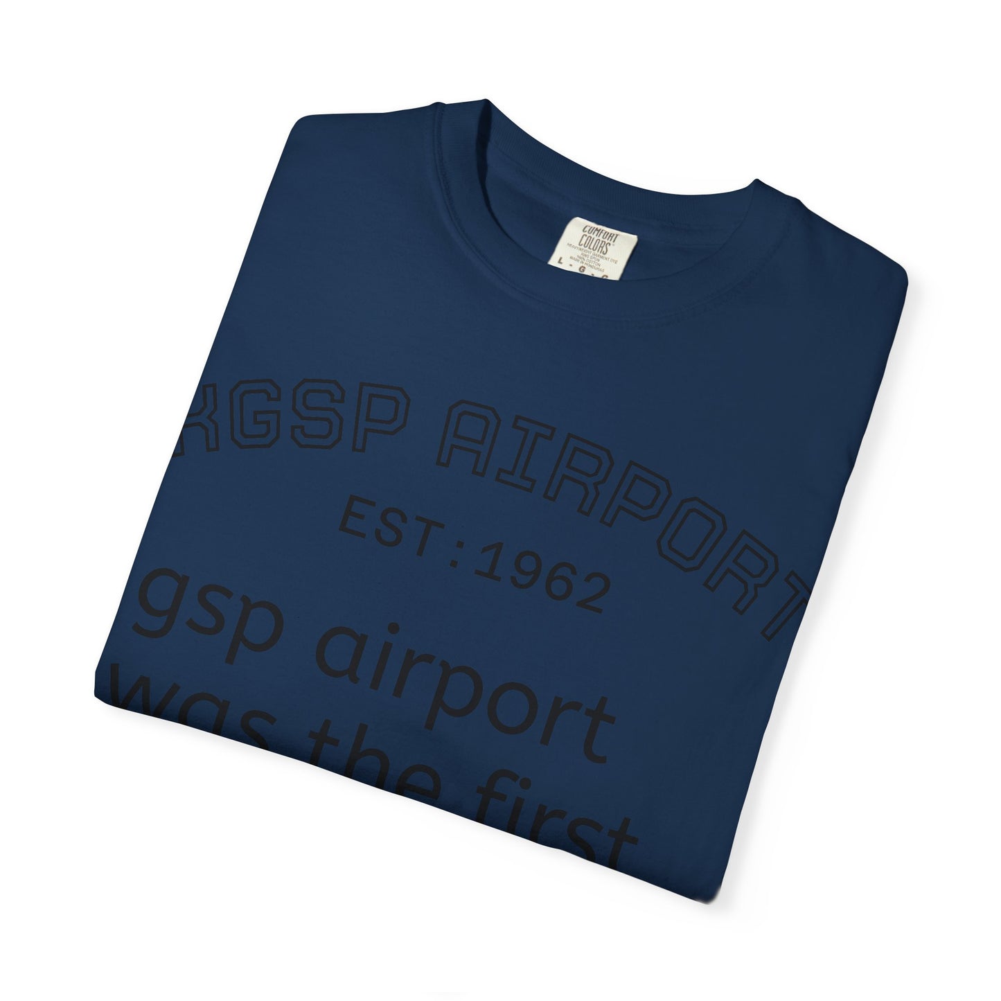 KGSP airport t-shirt