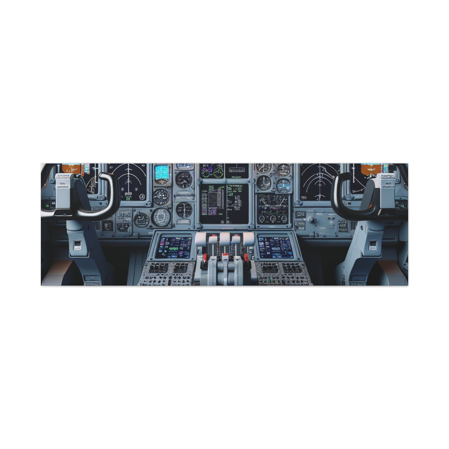 airplane controls canvas