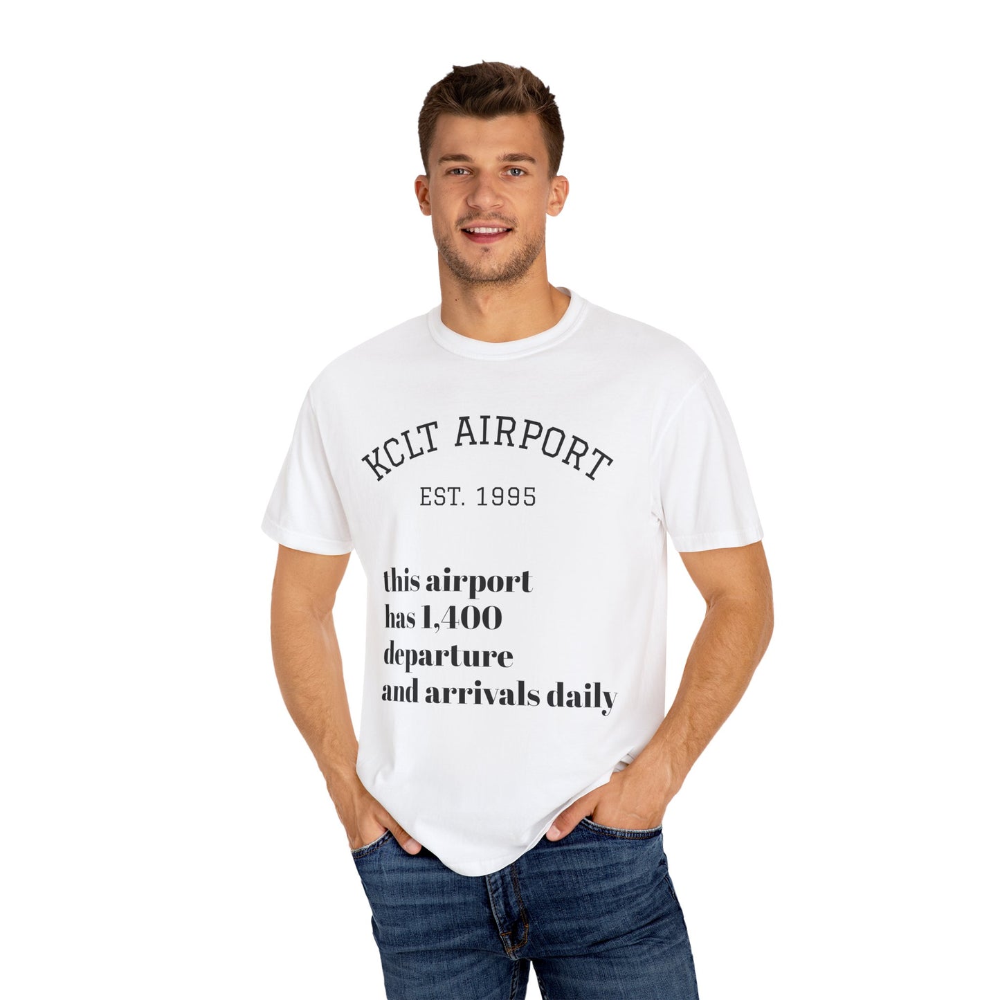 KCLT Airport Graphic T-Shirt