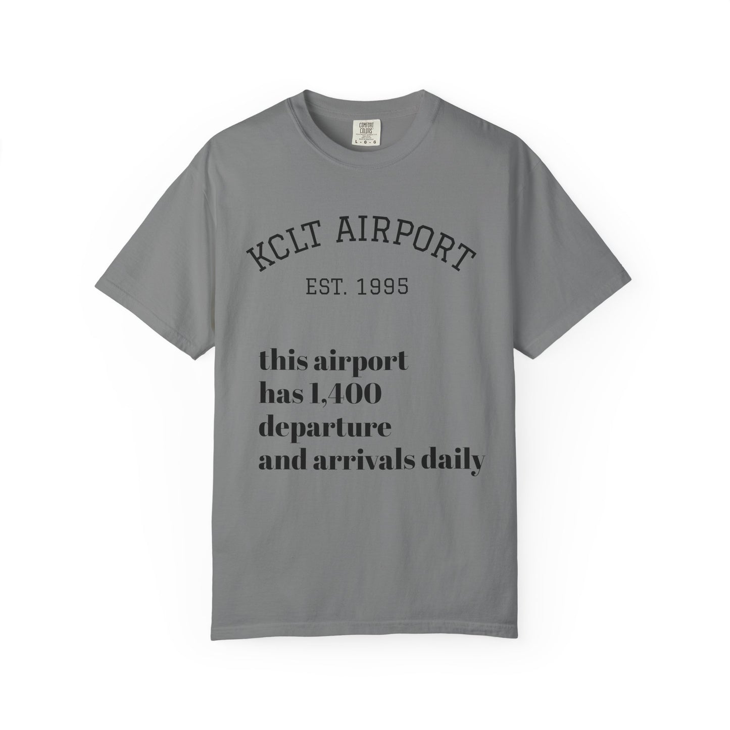 KCLT Airport Graphic T-Shirt