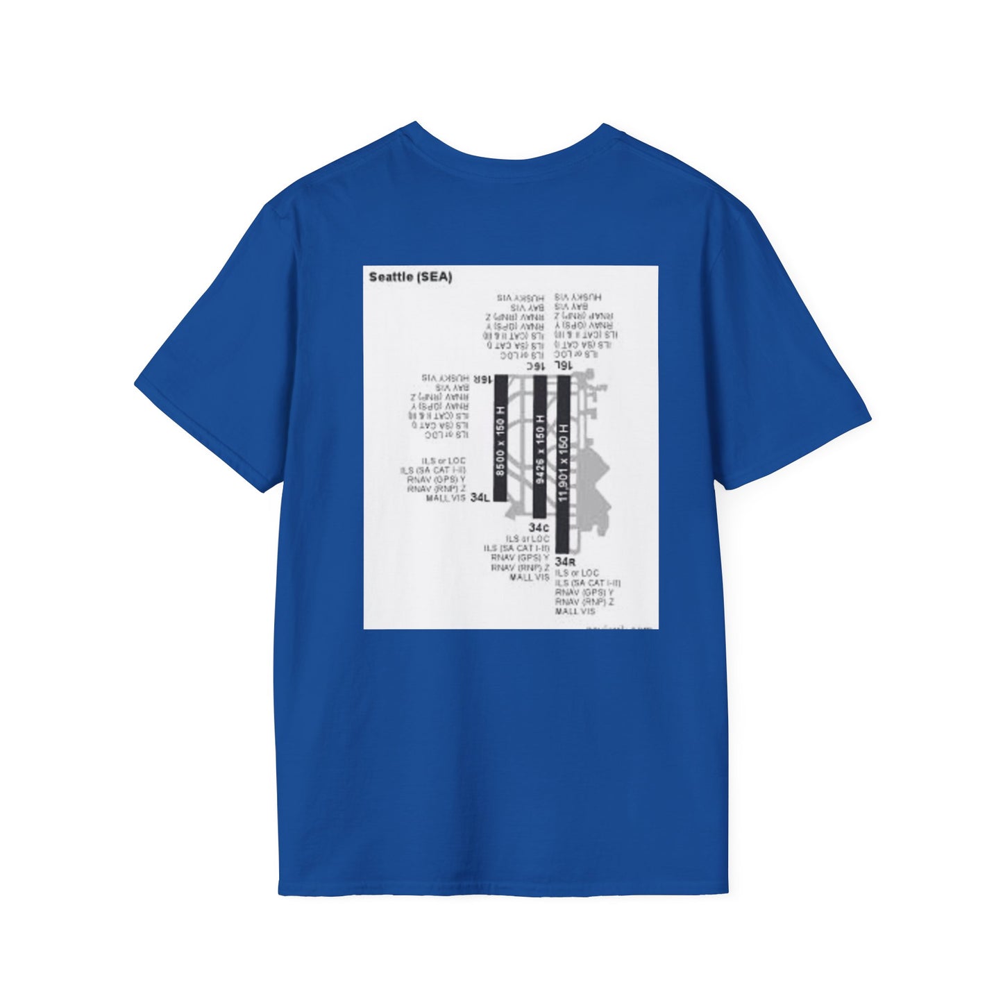 KSEA airport t-shirt