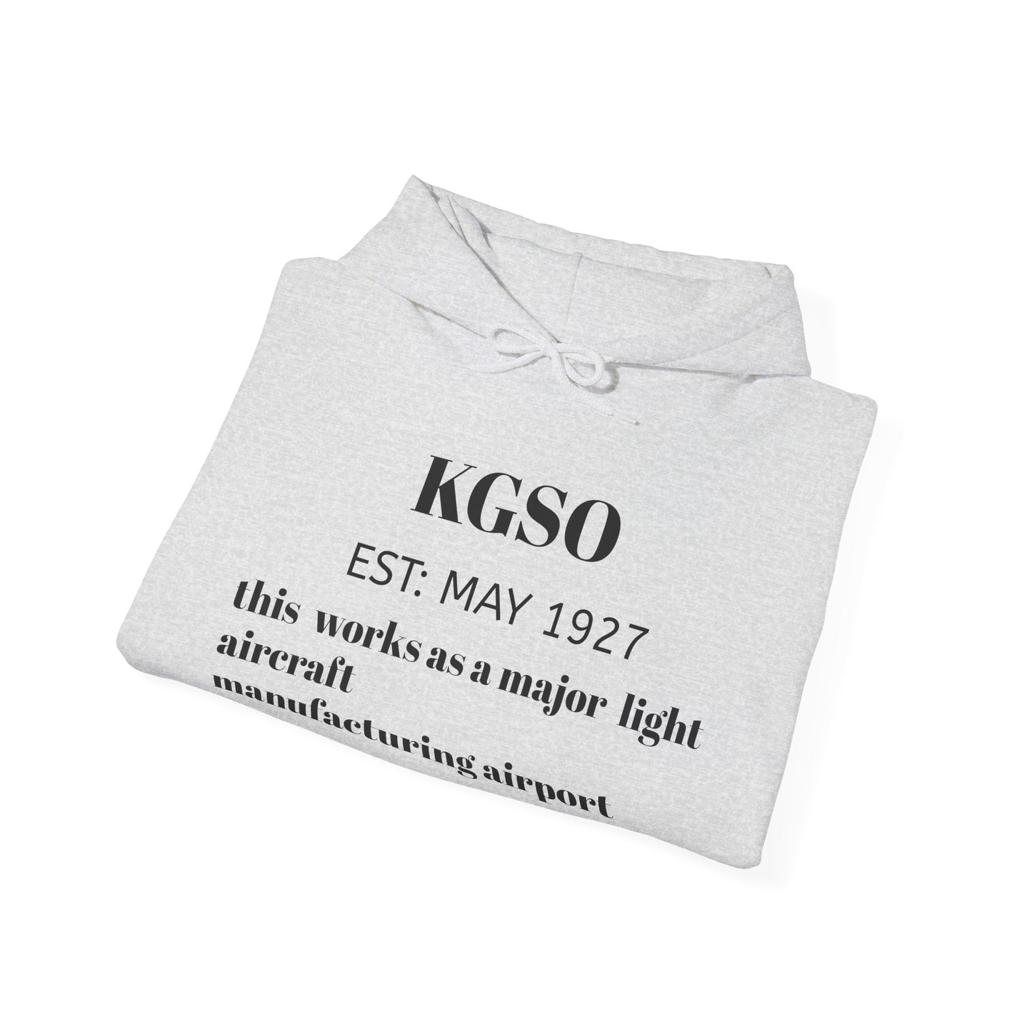 (NEW!!) KGSO airport hoodie
