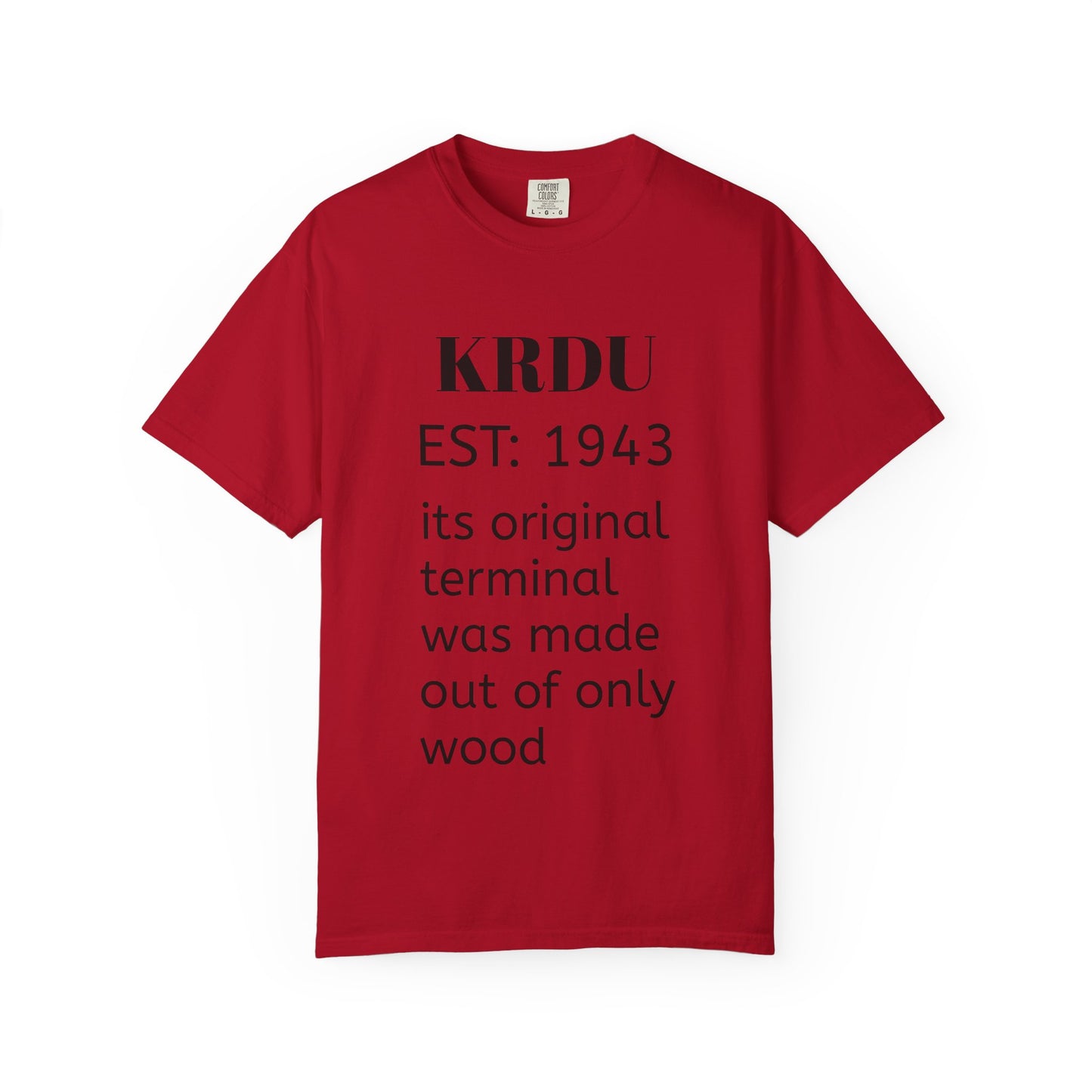(NEW) KRDU airport t-shirt