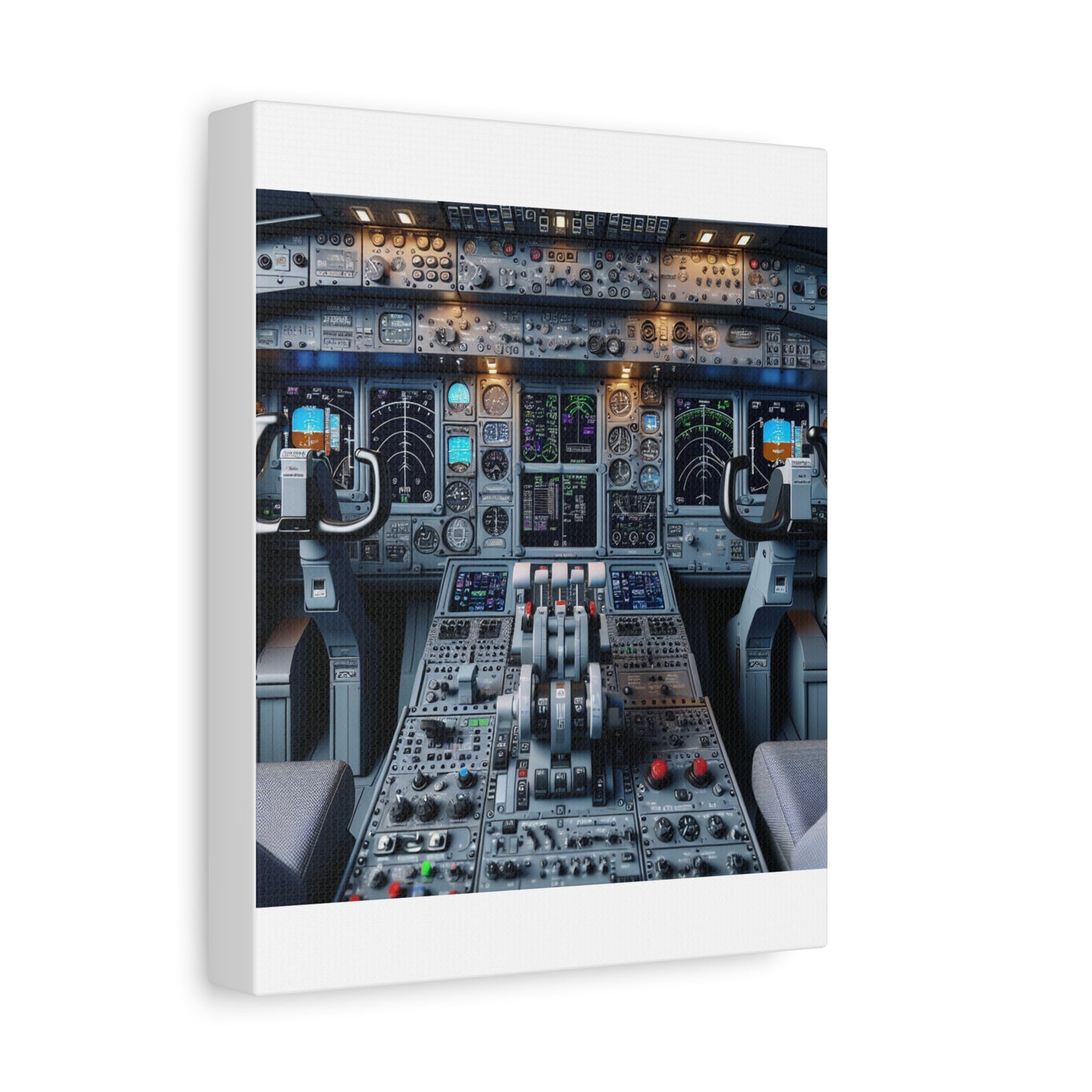 airplane controls canvas