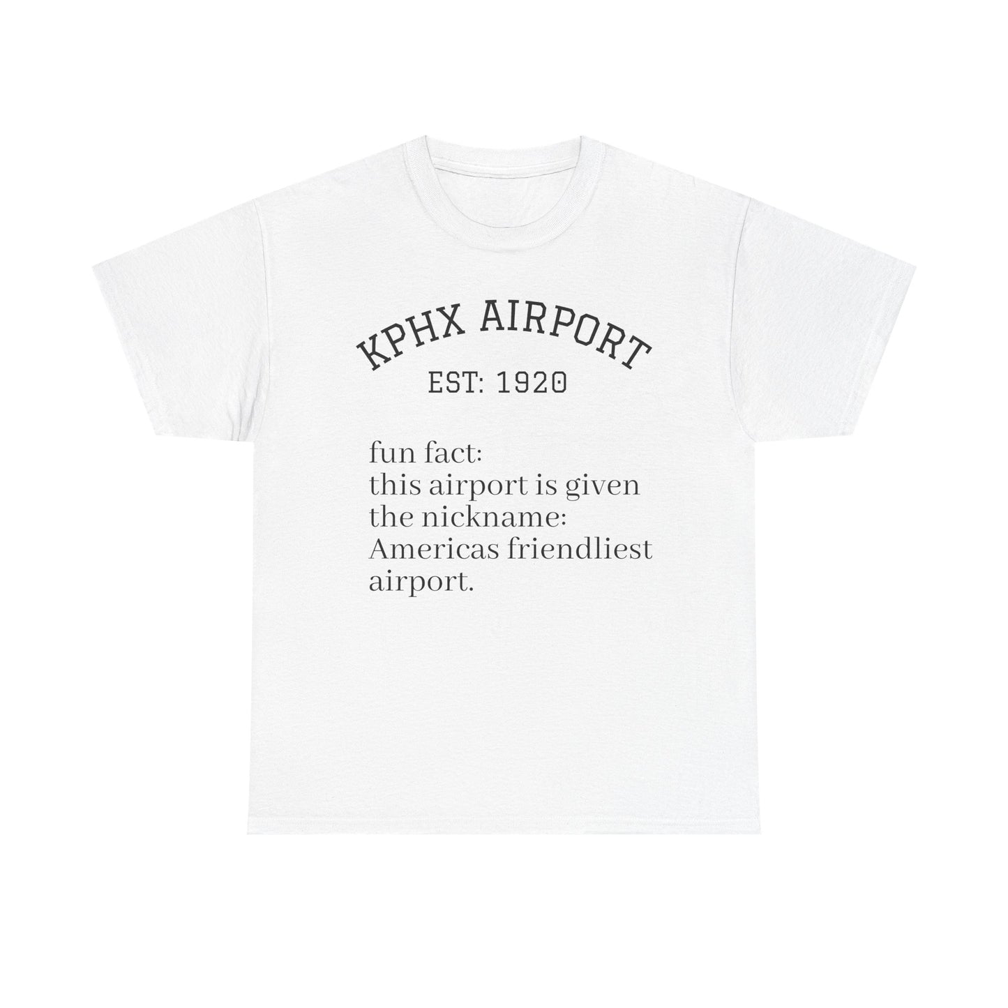 KPHX airport t-shirt