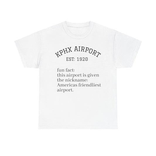 KPHX airport t-shirt