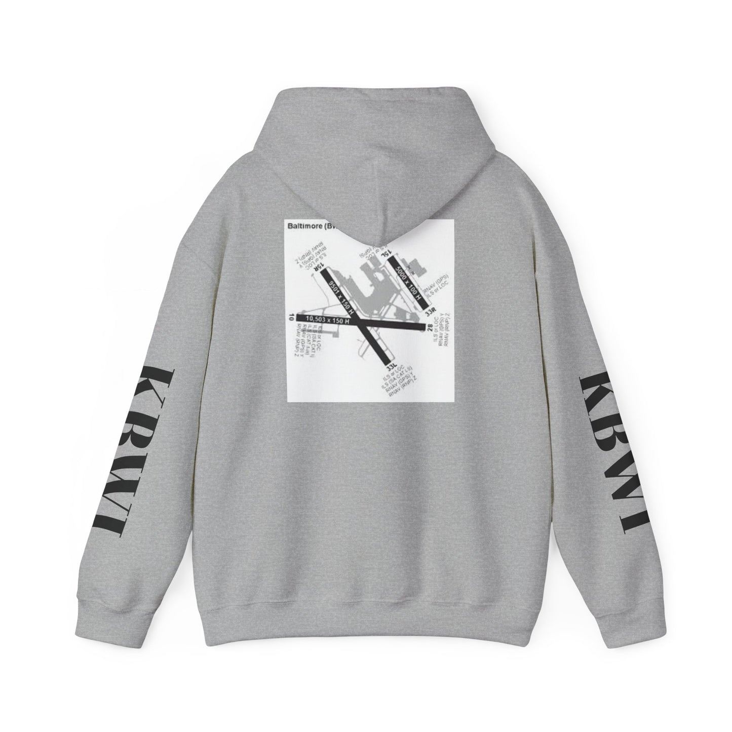 KBWI airport hoodie