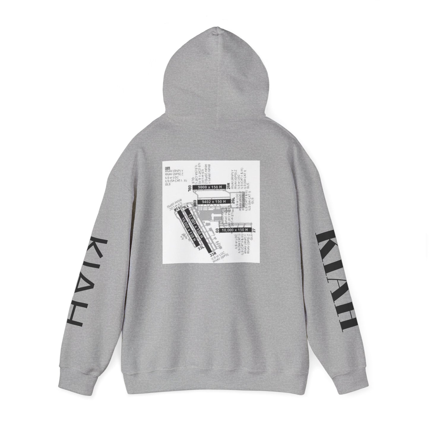 Houston KIAH Airport Hoodie