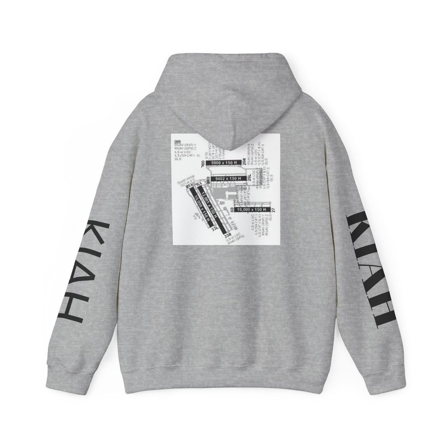 Houston KIAH Airport Hoodie
