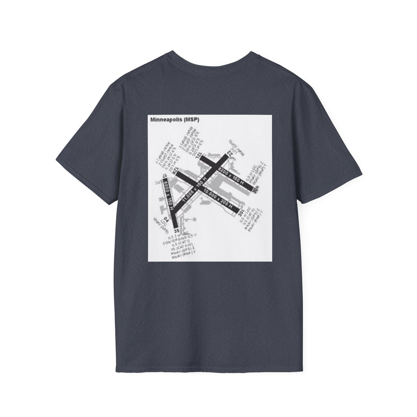 KMSP airport t-shirt