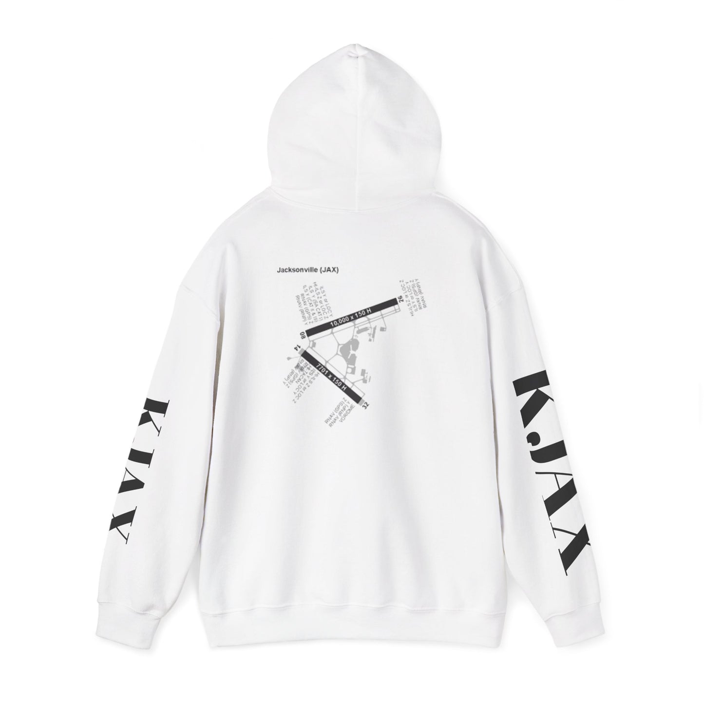 KJAX airport hoodie