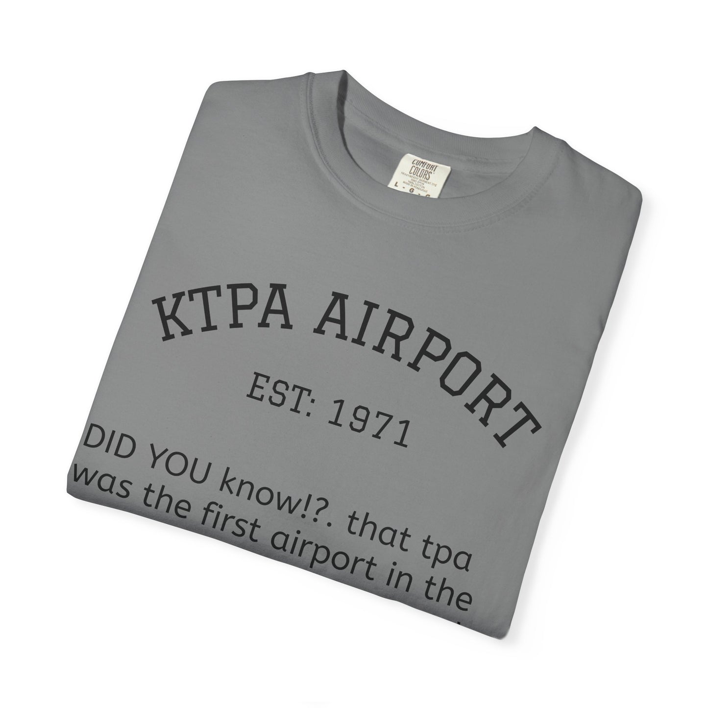 KTPA airport shirt