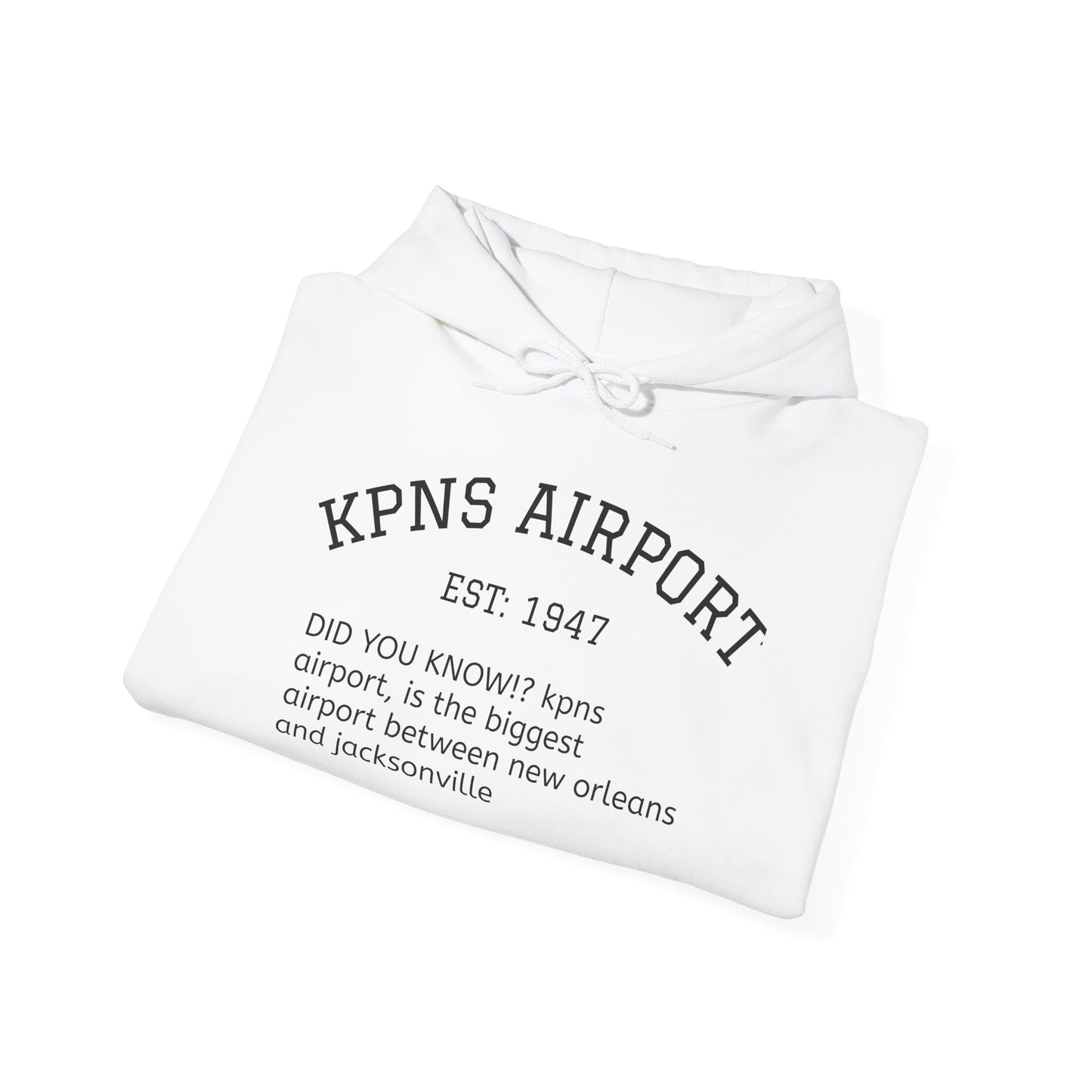 KPNS airport hoodie