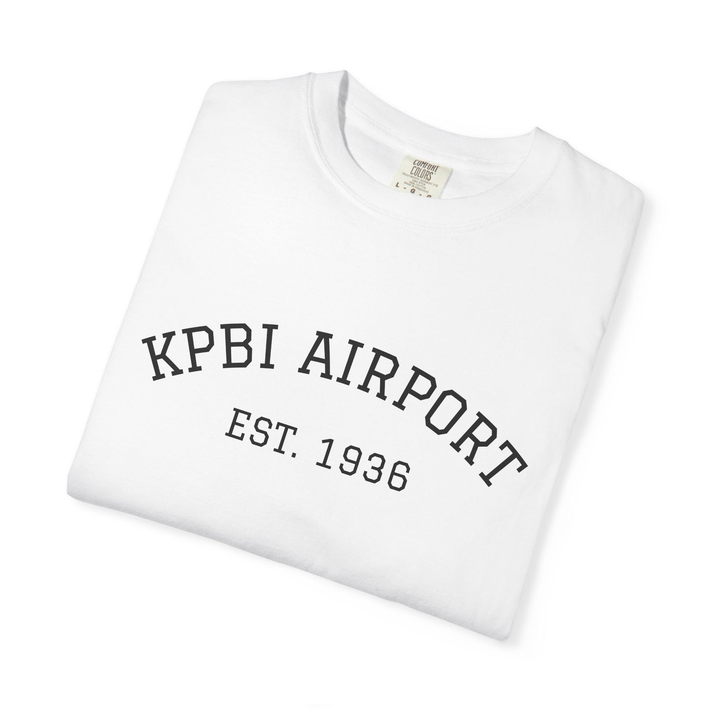 KPBI airport t-shirt