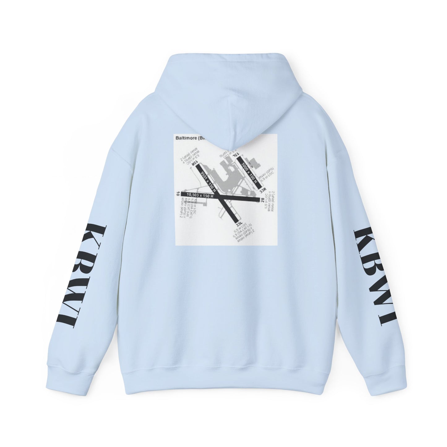 KBWI airport hoodie