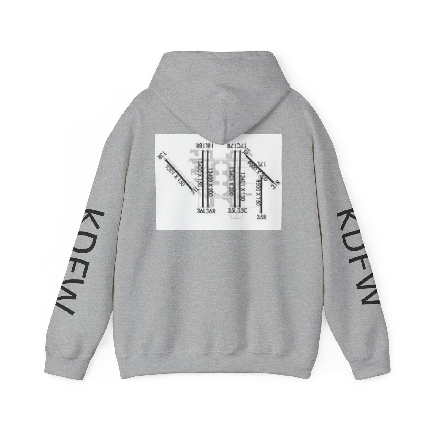 KDFW Airport Hoodie