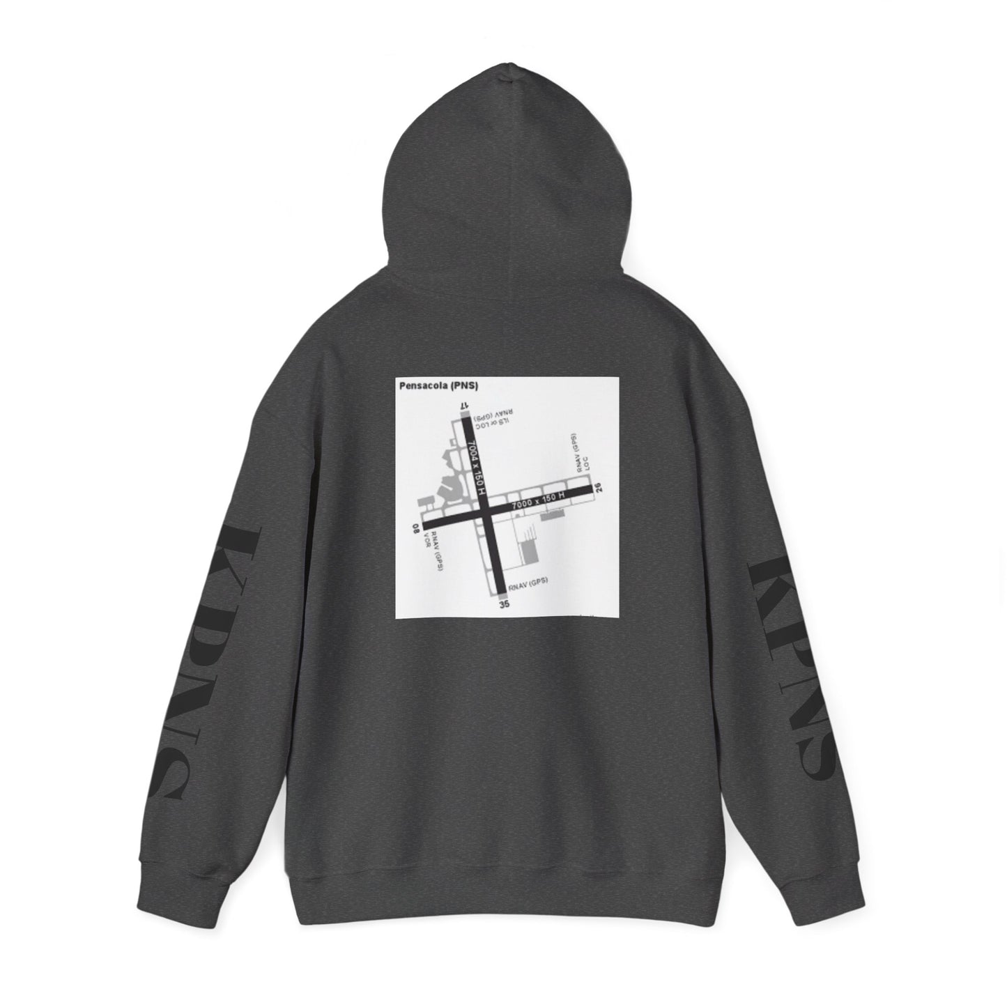 KPNS airport hoodie