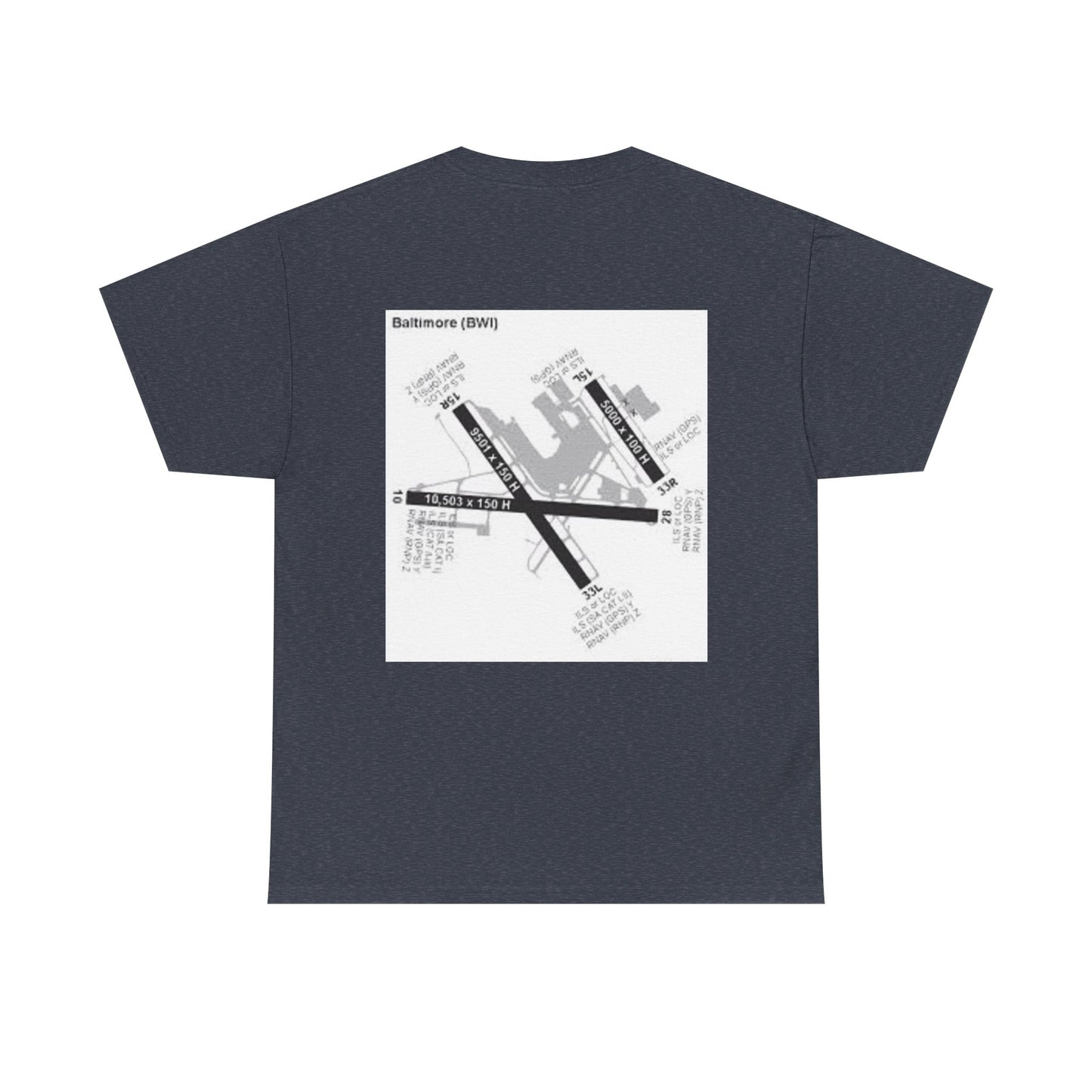 KBWI airport t-shirt