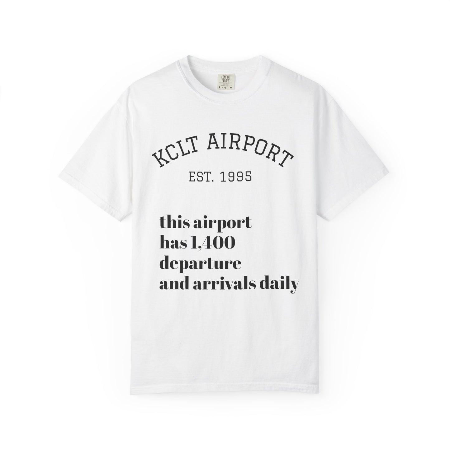 KCLT Airport Graphic T-Shirt