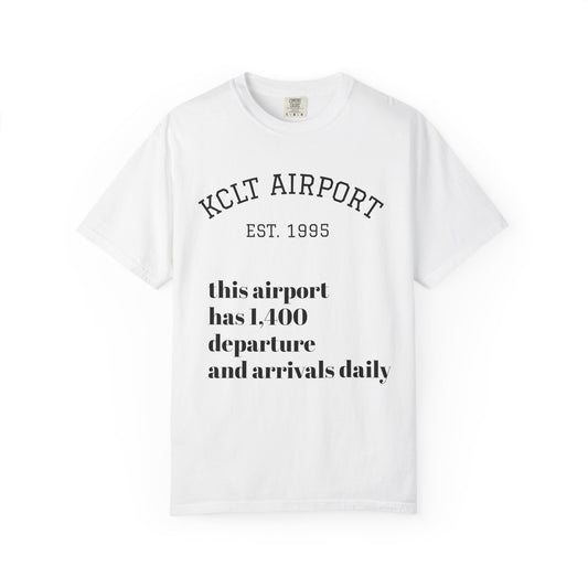 KCLT Airport Graphic T-Shirt