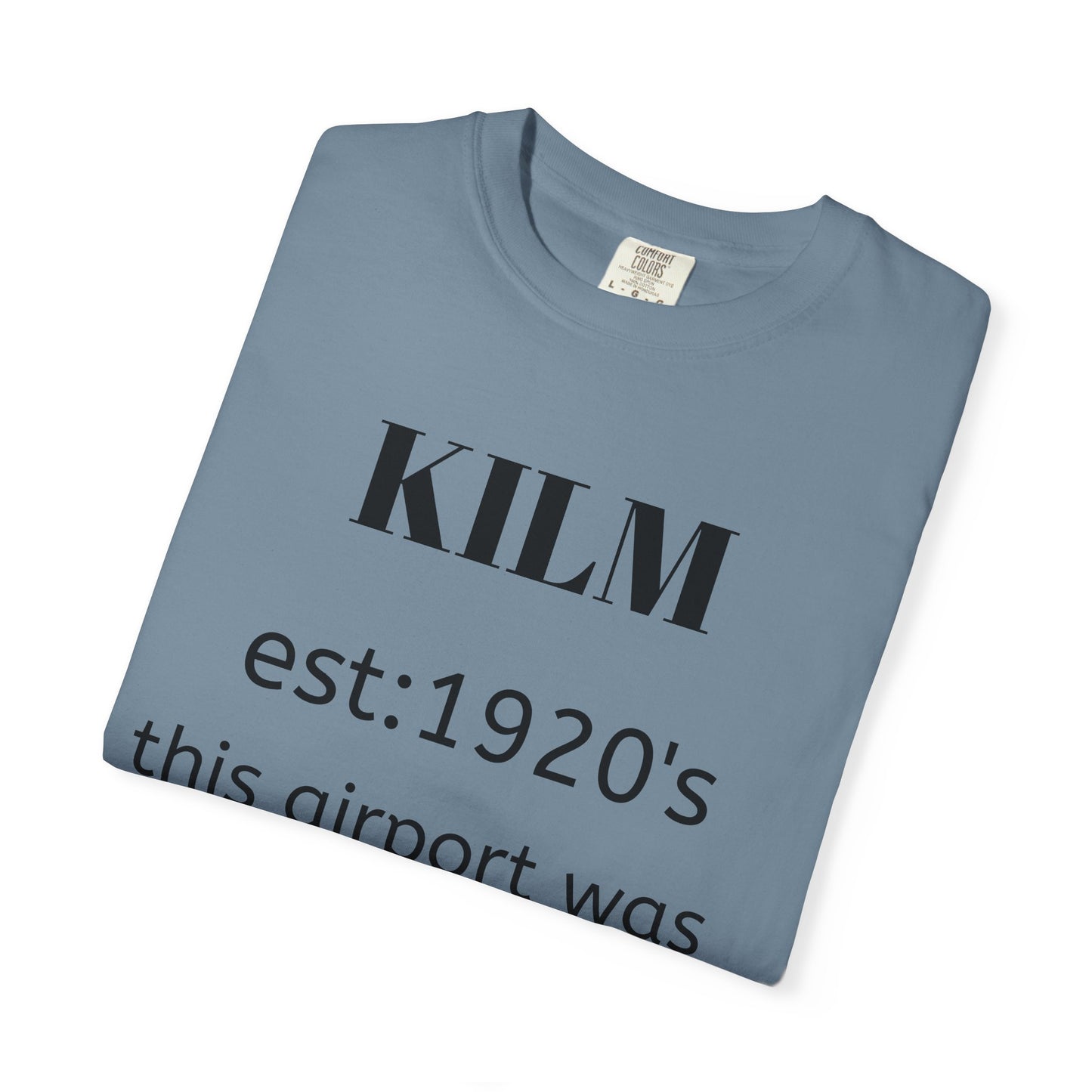 (NEW!!) KILM airport t shirt