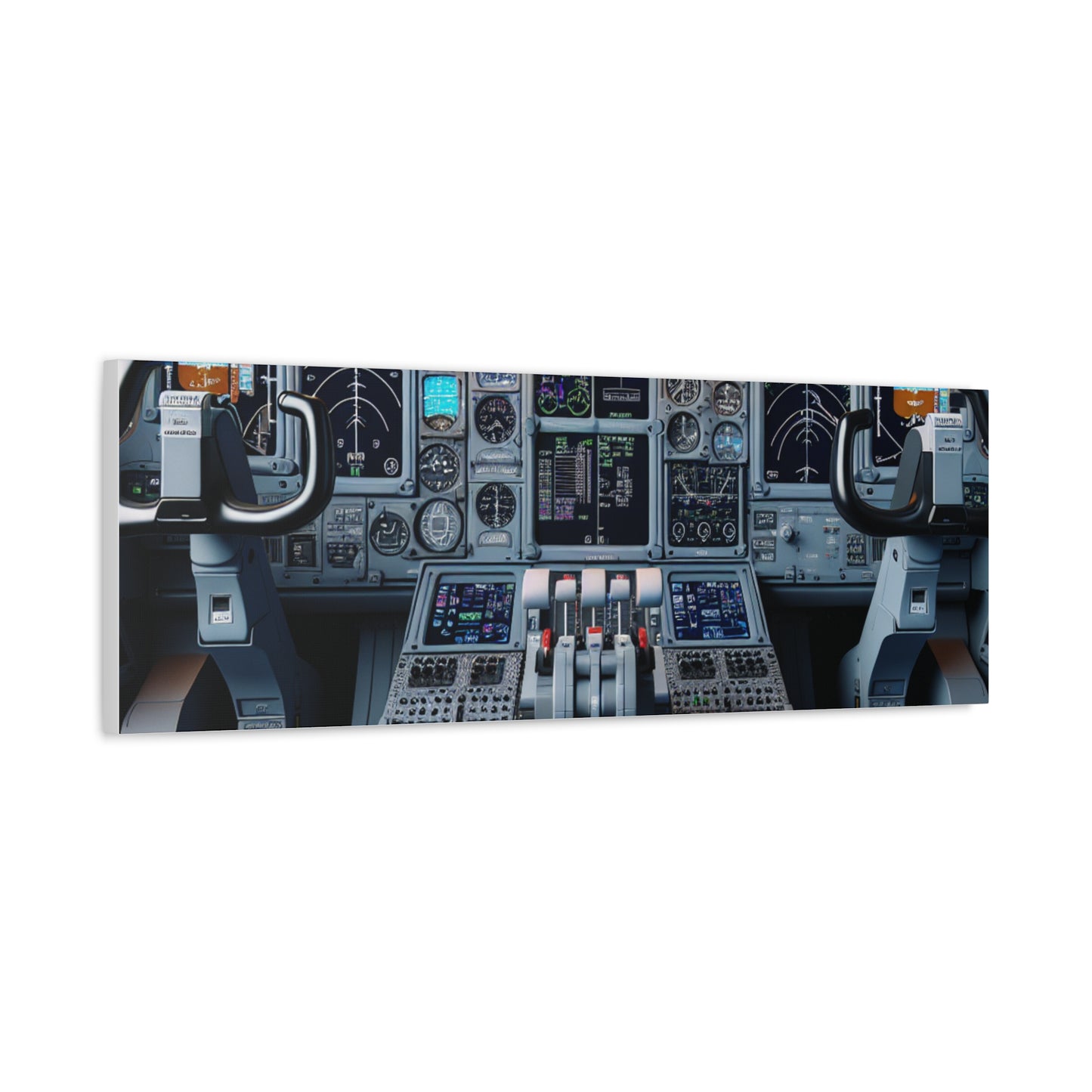 airplane controls canvas