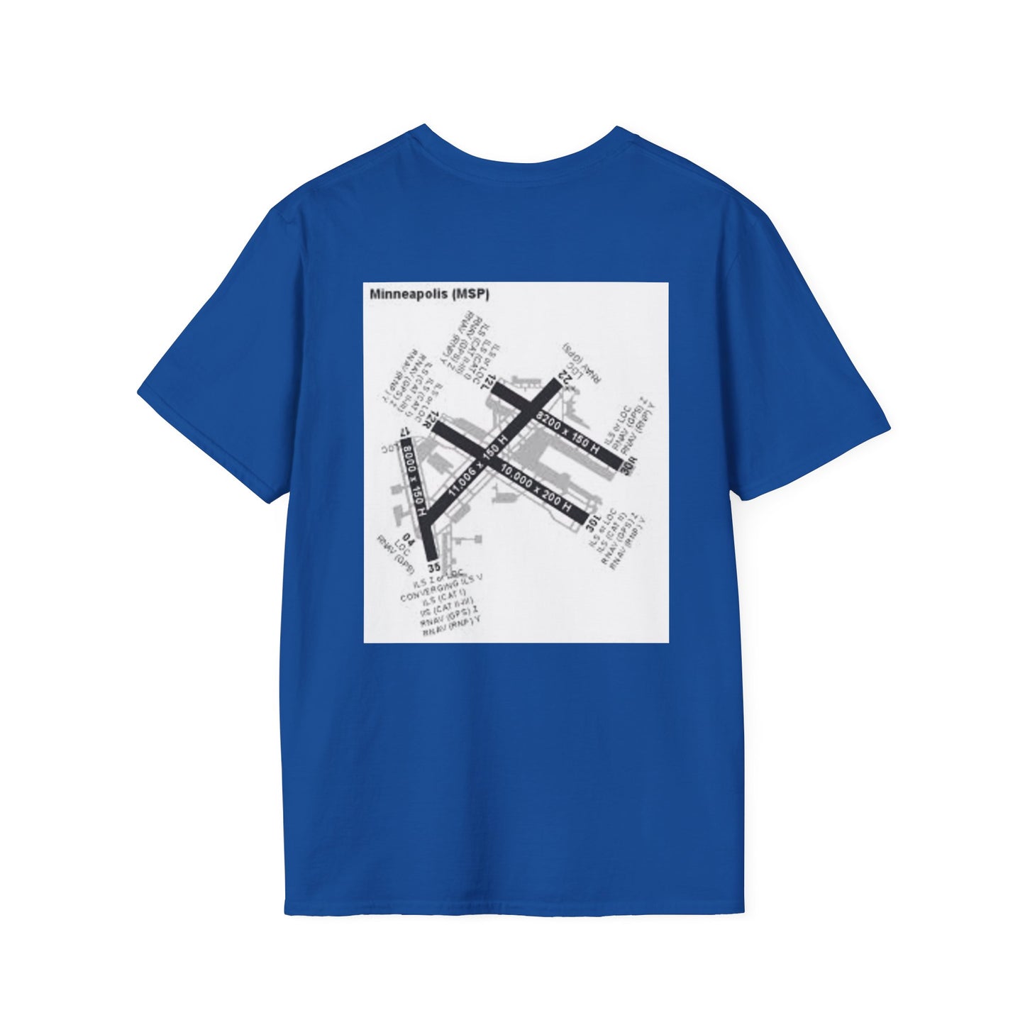 KMSP airport t-shirt