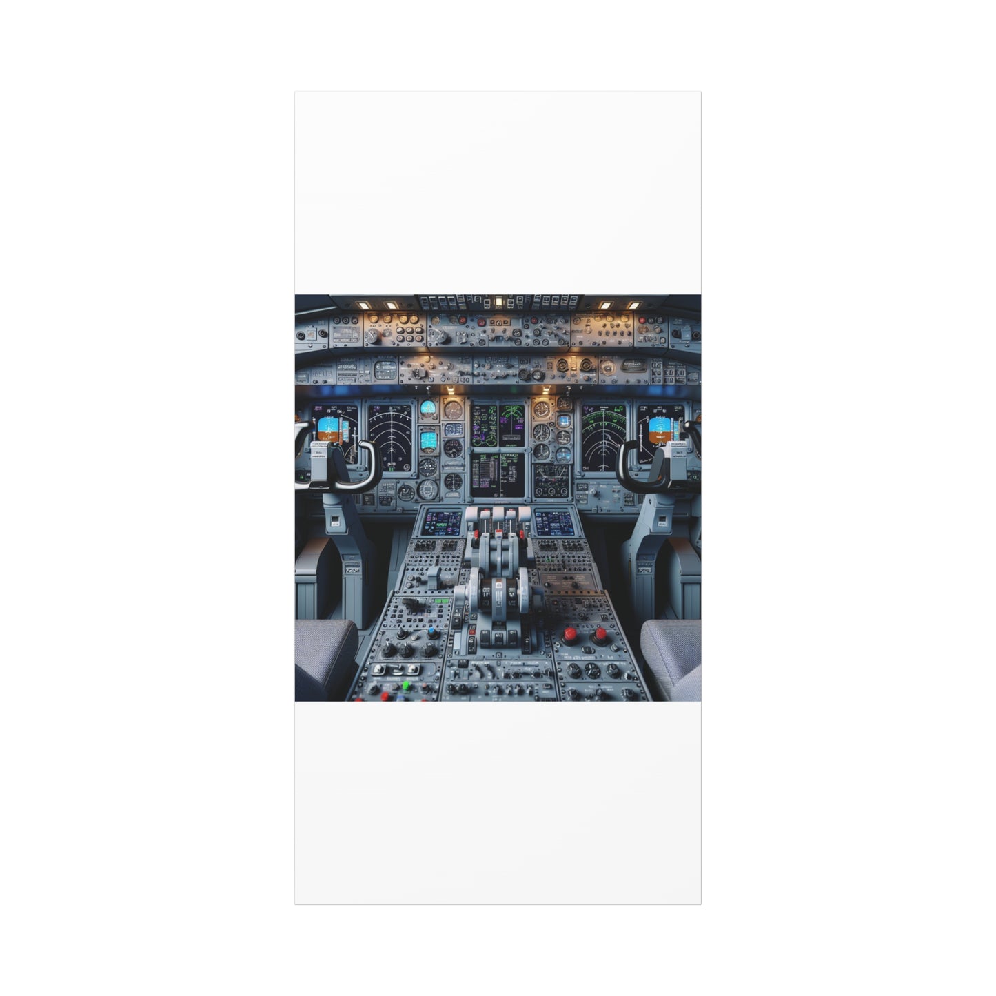 airplane controls canvas