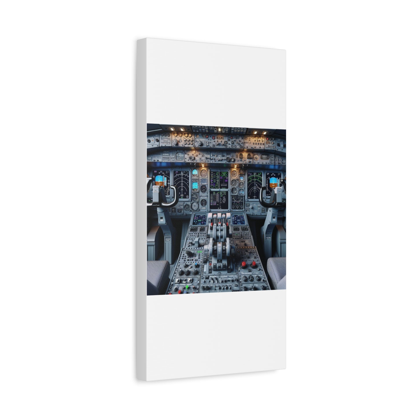 airplane controls canvas