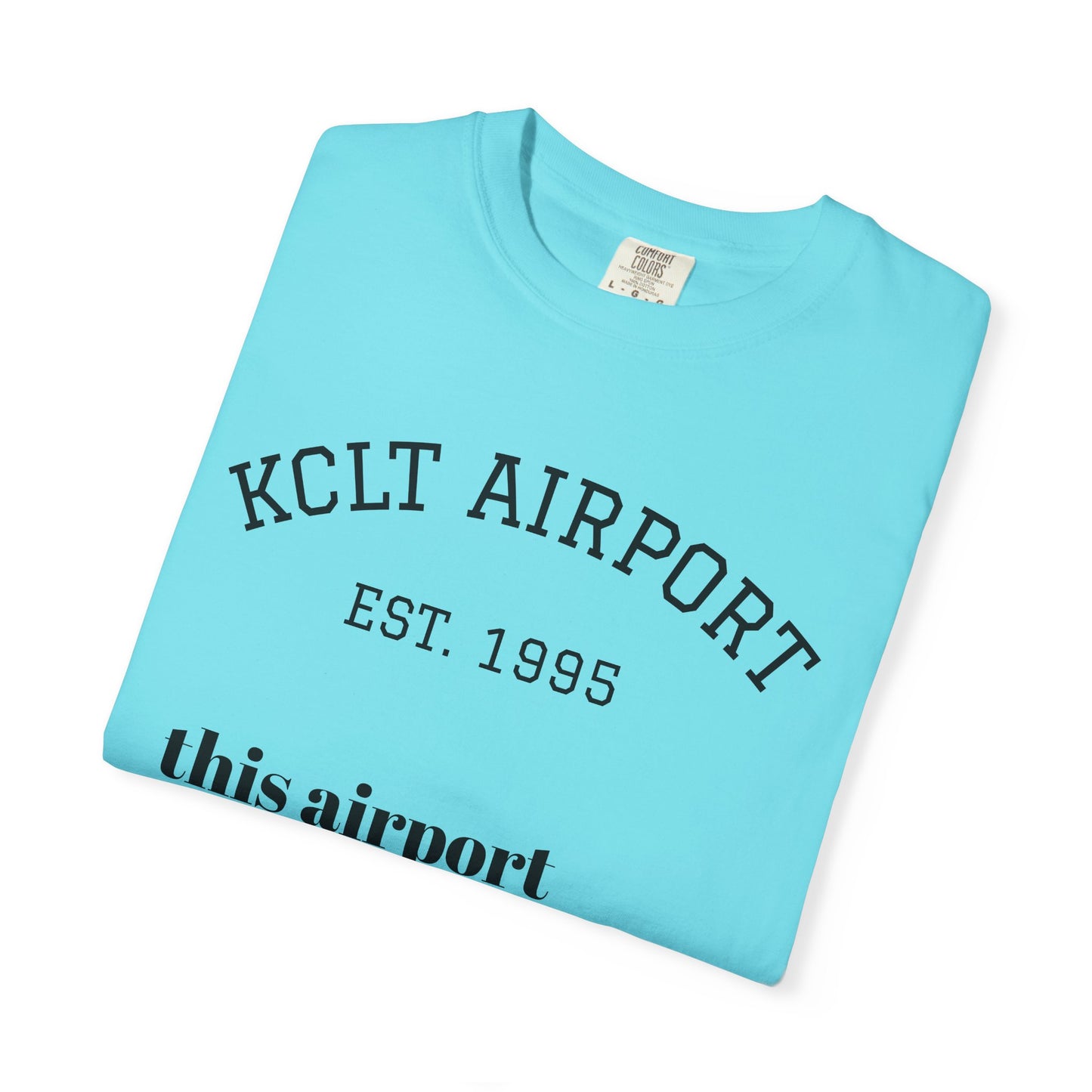 KCLT Airport Graphic T-Shirt