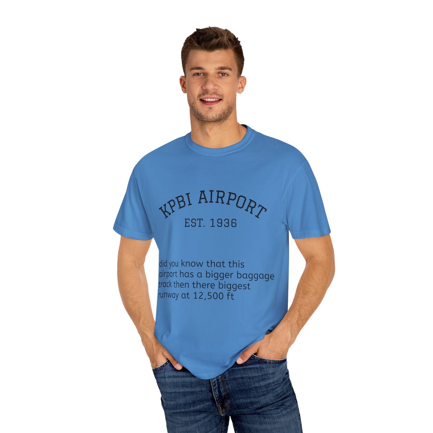 KPBI airport t-shirt