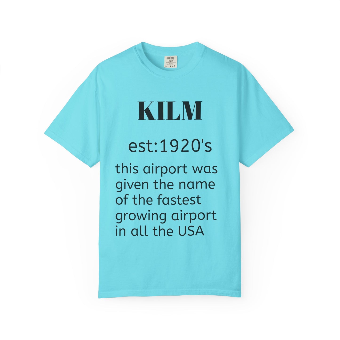 (NEW!!) KILM airport t shirt