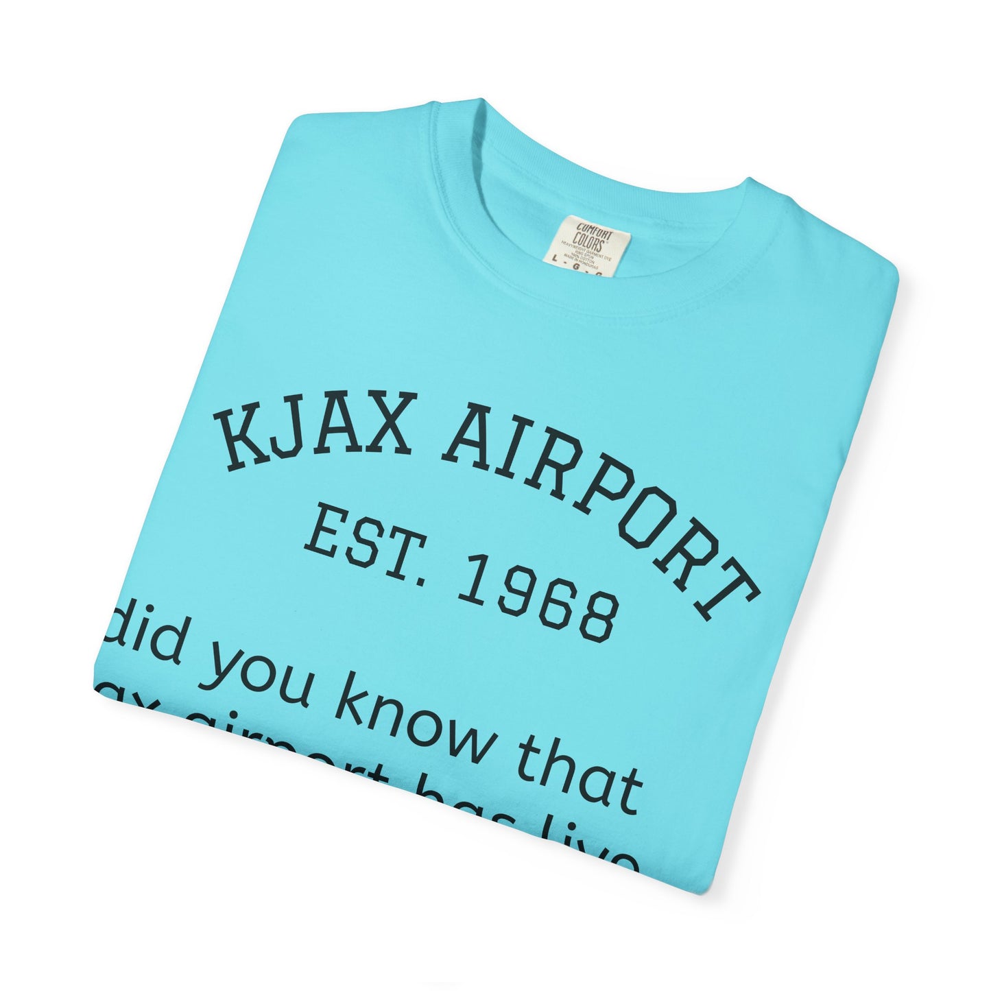 KJAX airport t shirt