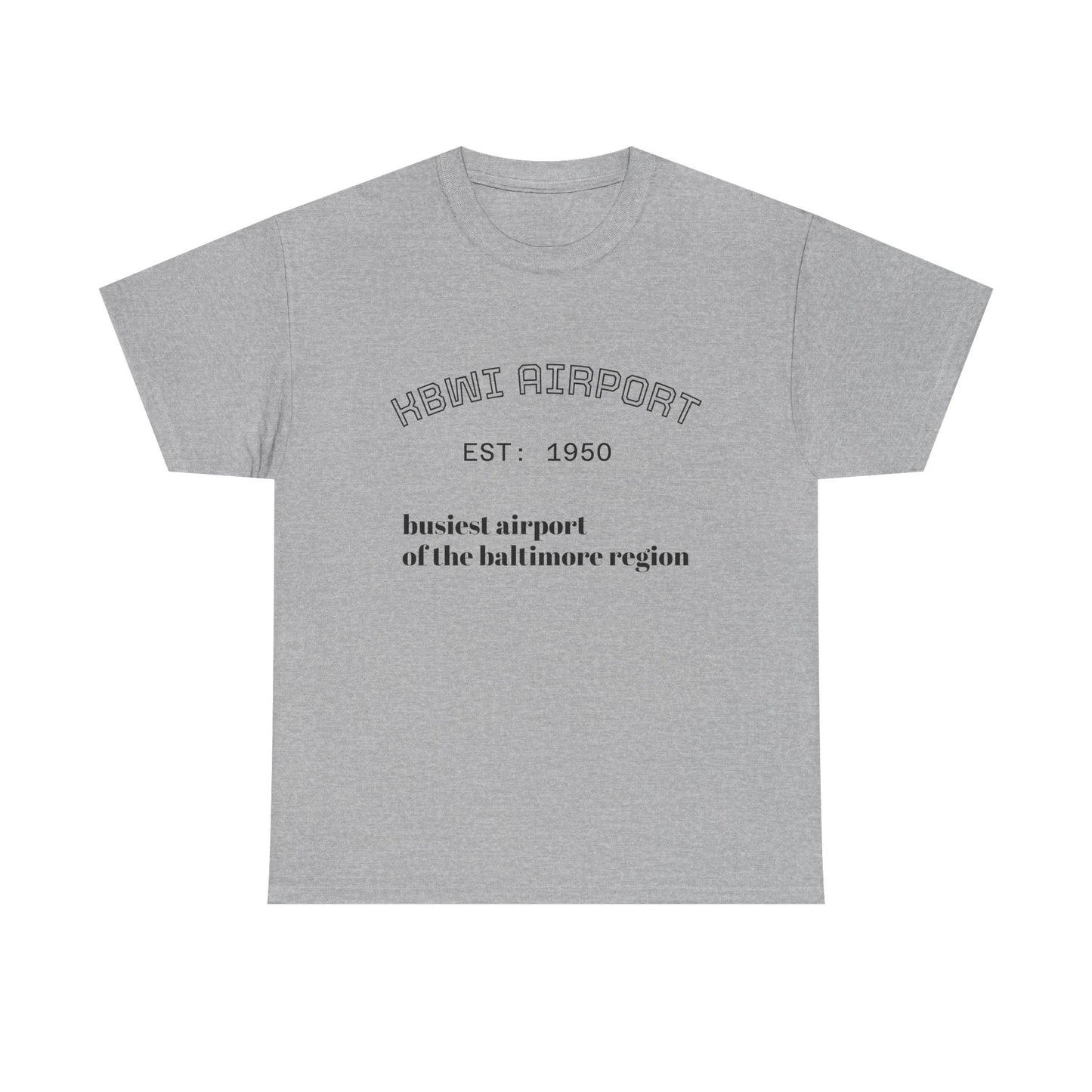 KBWI airport t-shirt