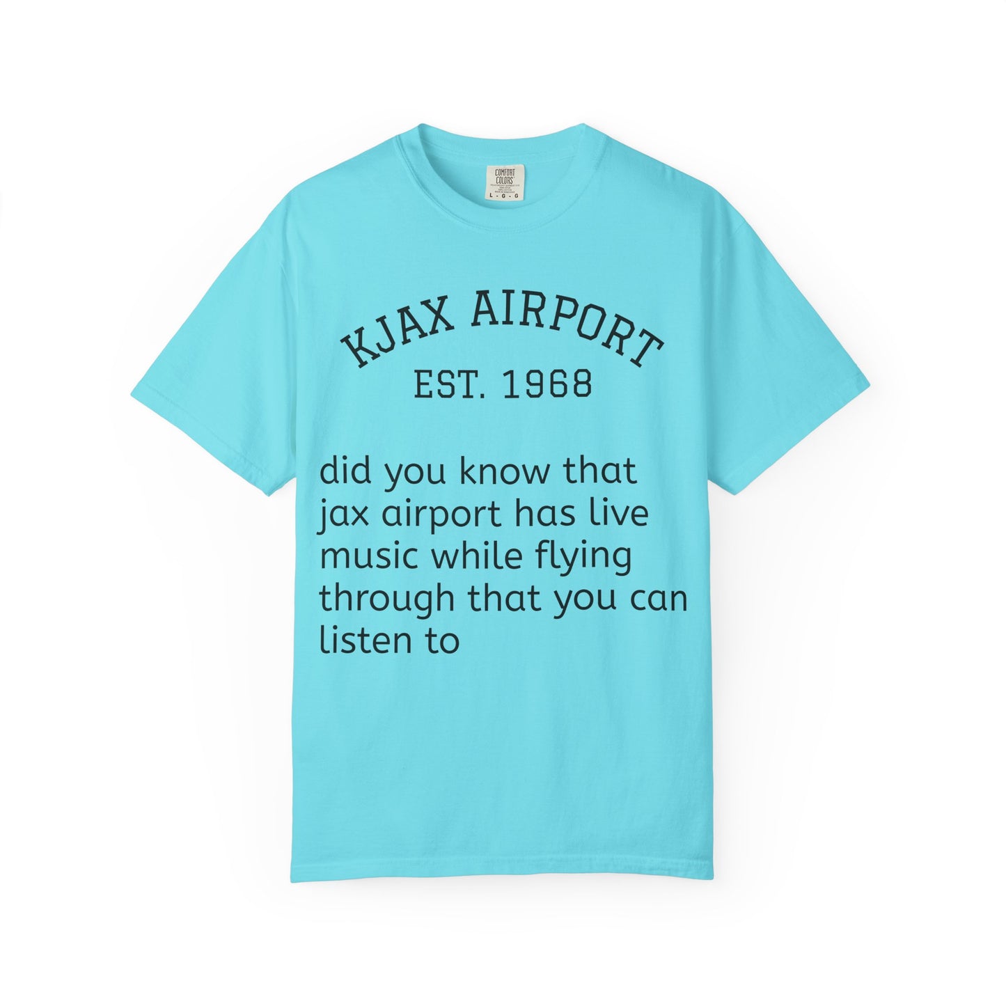 KJAX airport t shirt