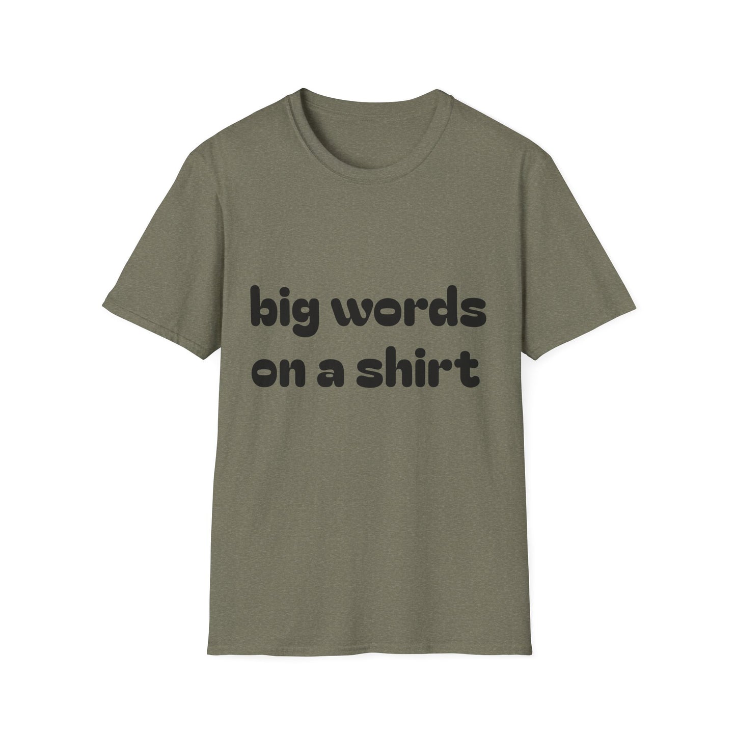 Big Words shirt