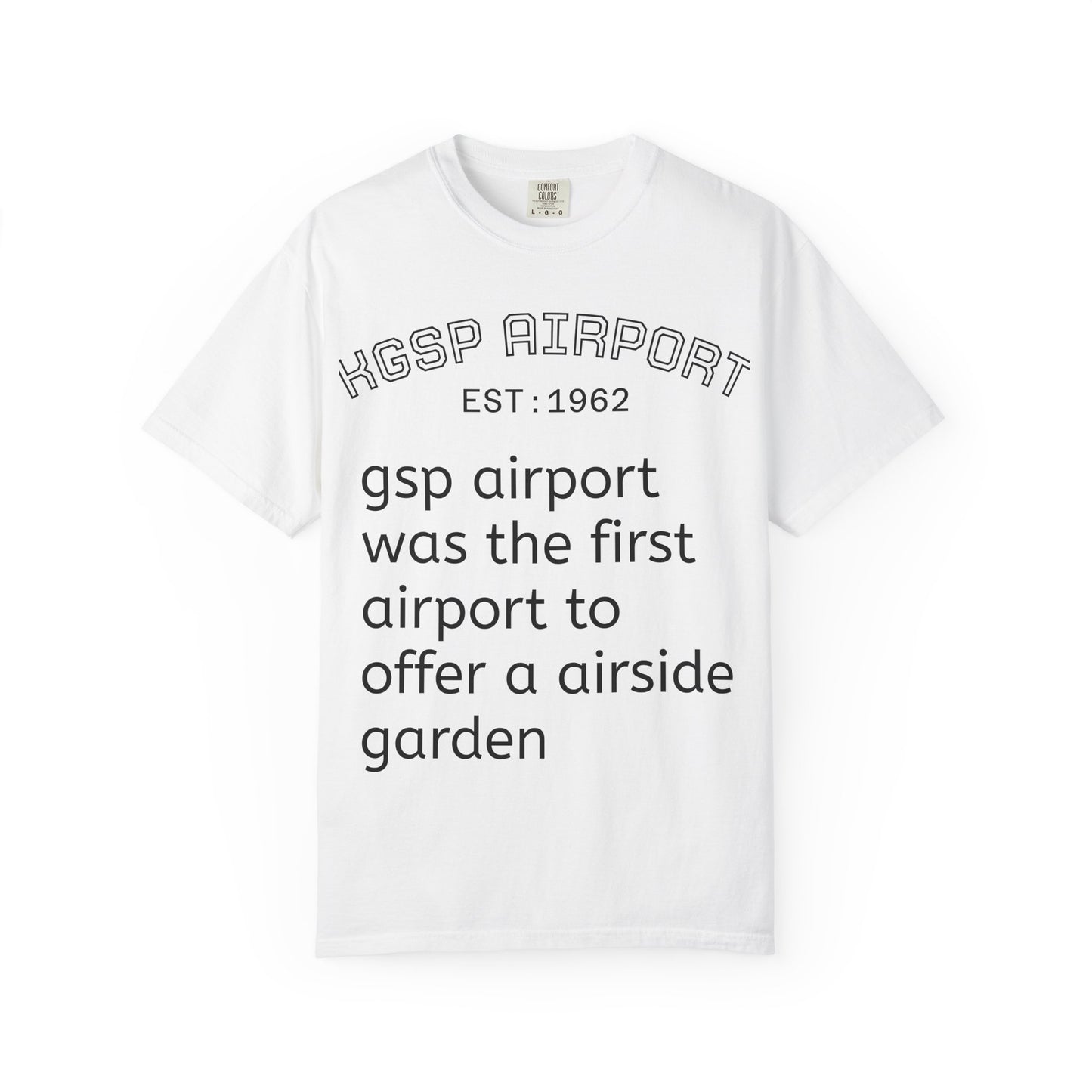 KGSP airport t-shirt